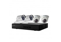 4-ch eDVR ColorVu Kit